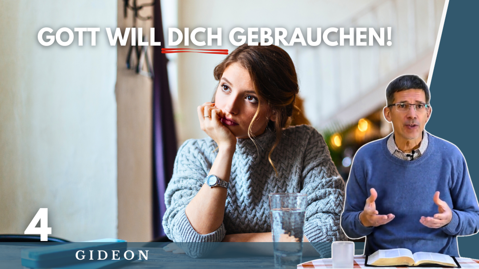 Gott braucht DICH!