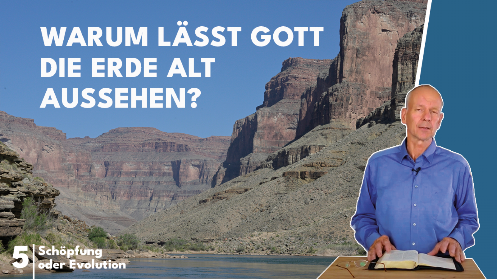 Warum lässt Gott die Erde alt aussehen?