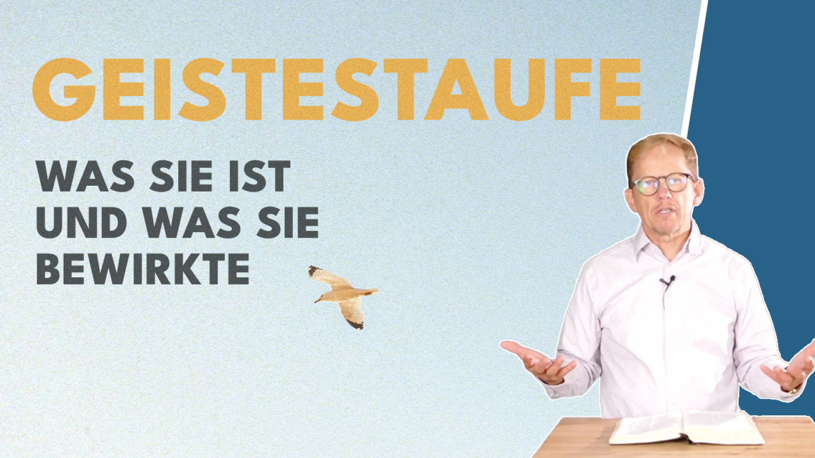 Was ist die Geistestaufe wirklich? Biblische Antwort statt Tradition