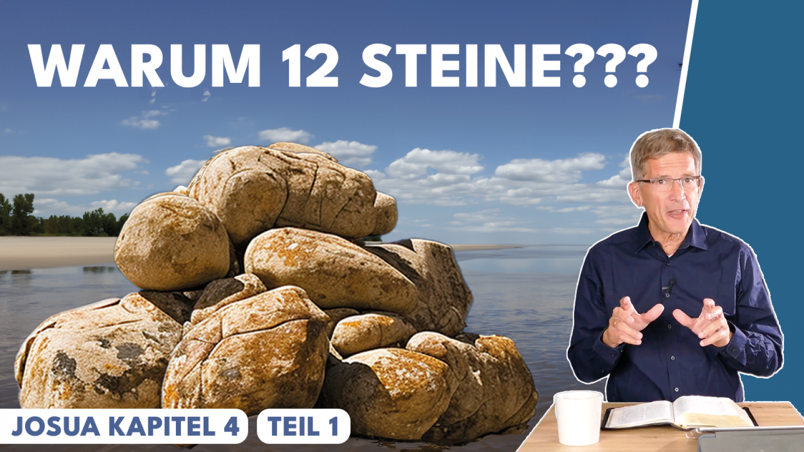 12 Steine, die sprechen: das Gedächtnis des Jordan (Jos 4)