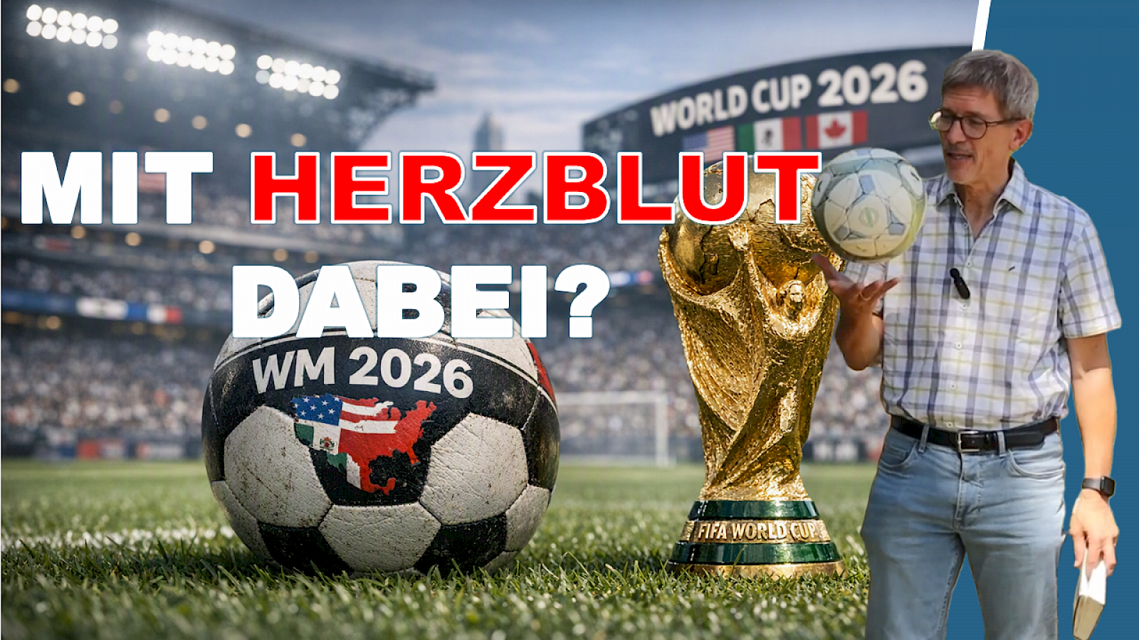 Mit Herzblut dabei: Wieviel Fußball-WM verträgt der Glaube?
